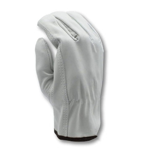 Premium Custom Logo Half Finger Non-Slip Breathable Safety Leather <b>Work</b> <b>Gloves</b> Low Price Unisex Outdoor Tasks - Product Image 5