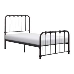 DB Home Furniture Durable Twin Platform Bed in a Box con acabado de bronce oscuro Loft Bed Style para uso en el dormitorio - Product Image 3