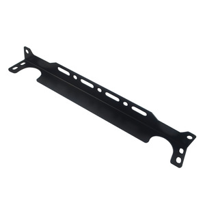 Poyracing Oil Cooler <b>Bracket</b> Aluminum Long Mount <b>Bracket</b> For British Style Cars Customizable Black Blue <b>Silver</b> - Product Image 4