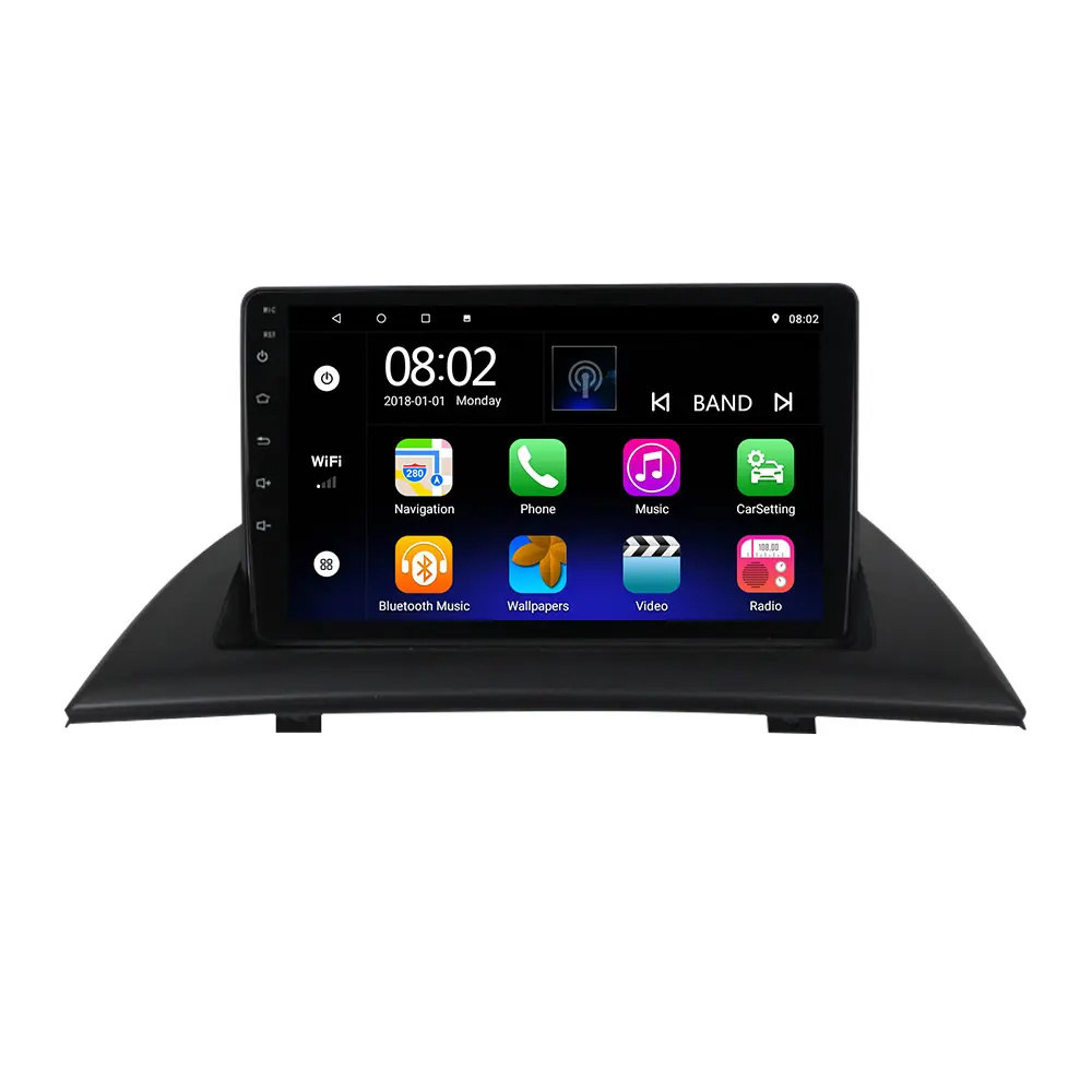 Android quad core 1 + X3 E83 16G DVD Player Do Carro Para BMW 2004 - 2012 Multimídia de Vídeo de Navegação GPS Auto Radio Stereo