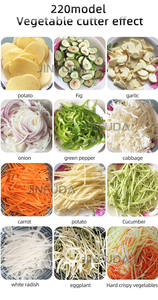 Máquina Cortadora de Verduras Comercial, Máquina Cortadora de Perejil, Máquina Picadora de Verduras - Product Image 6