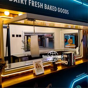 Kebab <b>BBQ</b> Food Trailer Mobile Kitchen French Fries Burger Pizza Food Truck with Griddle & Fryer - Product Image 3