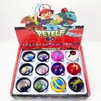 12 figurines de fées de poche en dessin animé, 5 cm, assorties, avec boîte colorée, pour la vente en gros