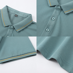 เสื้อโปโล SK Wholesale รุ่น Unisex น้ำหนัก 190 กรัม ผลิตจากโพลีเอสเตอร์/คอตตอน คุณภาพสูง ทรงสั้น เหมาะสำหรับกอล์ฟ รับสกรีนโลโก้ตามสั่ง สำหรับผู้ชาย - Product Image 4
