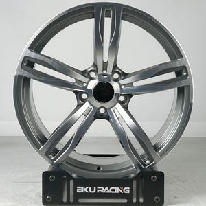 Rines Forjados Bku 5x120 Clásicos de 19, 20 y 21 Pulgadas, Rines de Aleación Paralelos para BMW Serie 5 y 6, M6, F10, F12, F13, E39, 343M - Product Image 3