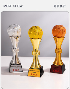 Trofeo de Resina para el Rey de Tres Puntos del Torneo de Baloncesto, Premio Creativo de Recuerdo y Regalo Decorativo para Fiestas - Product Image 6