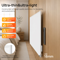 Radiateur électrique autonome à infrarouge en cristal de carbone avec protection contre la surchauffe, contrôlable à distance/par application, pour l'hiver