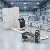 HSIN OEM Industry Analog Method Stainless Steel Liquid Level Meters Calibration Testing Instrument Full Automatic Radar