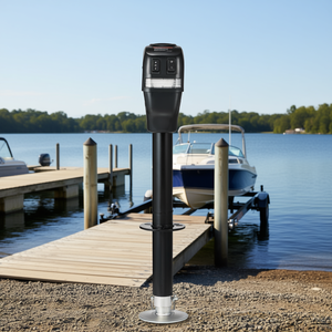 Cric électrique pour remorque, capacité 4000 lb, modèle D0100HPWIJA, pour remorques de bateaux et de embarcations - Product Image 2