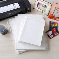 Hanrun 105g 120g papier de sublimation sec super instantané rose blanc a3 a4 feuilles
