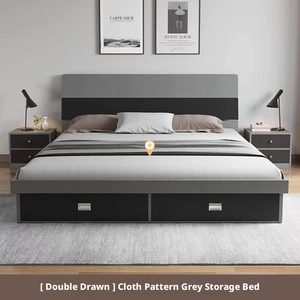 Set <span class=keywords><strong>Letto</strong></span> Multifunzionale in Legno, Design Moderno e Minimalista, Vendita Diretta dalla Cina - Product Image 1