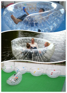Pelota de parachoques de burbujas para niños, bola inflable de zorb, hamster humano para desafío - Product Image 5