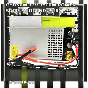 แหล่งจ่ายไฟแปลงไฟ AC-DC 12V DC กำลังไฟ 1000W 125A ประสิทธิภาพสูง 85% ใช้กับไฟ AC110-220V สำหรับไฟ LED Strip, กล้องวงจรปิด, ปั๊มน้ำ, เครื่องพิมพ์ 3 มิติ - Product Image 2