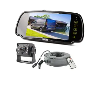 Factory Suppliers 7" Car TFT LCD Mirror Monitor For Reverse Car Rear View Backup Camera Parking HD