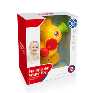 Jouet de bain pour bébé en forme de hippocampe à manivelle, pulvérisateur d'eau pour le bain, jouet d'arrosage pour le plaisir au bain - Product Image 4