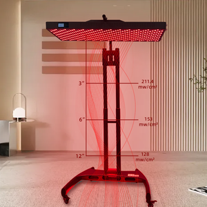 Dispositivo de Terapia com Luz Vermelha REDSKY Premium 660nm 850nm 3000W Painel de Terapia com Luz LED Vermelha de Infravermelho Próximo para Corpo Inteiro com Suporte - Product Image 2