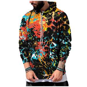 Sudadera con Capucha para Hombre Talla Grande Ultimate Plus, Sudadera con Estampado Gráfico Personalizado y Bolsillo Estampado, Ropa Cómoda de Verano ODM - Product Image 3
