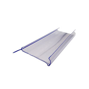 Op Maat Gemaakte Transparante Plastic Stopstrip Externe Kaartstijl Etiket Strip Food Grade Bpa Gratis Eenvoudige Supermarktvoorraad - Product Image 3