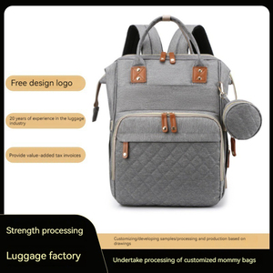 Impermeable bebé plegable <span class=keywords><strong>cuna</strong></span> cama bolsas mamá viaje maternidad bolsa pañal <span class=keywords><strong>mochila</strong></span> - Product Image 2