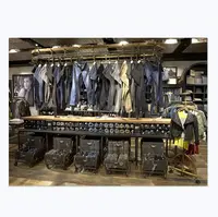 Buy Freestanding jeans shop decoration design with Custom