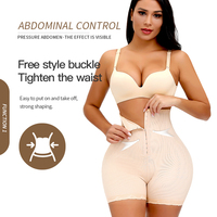 Culotte gainante taille haute grande taille avec effet ventre plat et rehaussement des fesses