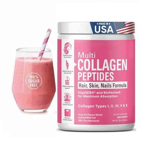 OEM/ODM Proprietary Brand Hydrolysiertes Kollagen peptid pulver mit einer Mischung aus Kollagen und Probiotika - Product Image 1