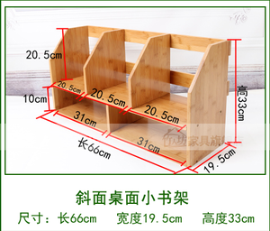 Wholesale Bamboo Dollhouse Bookshelf,Custom Wooden <strong>Book</strong> <strong>Storage</strong> Shelf for House Accessories with Drawers,Wooden Bookcase <strong>Storage</strong> - Product Image 3