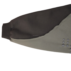 Youmi Áo chui đầu màu đen cho nam trang phục dạo phố ngoại cỡ cho áo hoodie in phồng <span class=keywords><strong>Polyester</strong></span>/cotton lông cừu mùa thu Khối Màu - Product Image 3