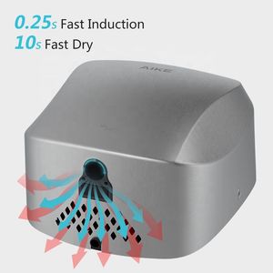 Secador de manos eléctrico de alta velocidad AK2903, automático, eficiente, comercial, para Baño de hotel - Product Image 2