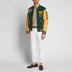 Vestes de baseball universitaires pour hommes, style 2025, sur mesure, de haute qualité, légères, respirantes, en toile, col montant - Product Image 4