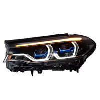 Faro Delantero LED Adaptativo de Alto Brillo para BMW Serie 5 G38 G30 2018-2023, Proyector, Piezas de Automóvil