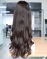 Perruques en soie pour femmes, cheveux naturels, éponge respirante, Top Quality, meilleure vente d'usine, vente en gros