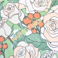 Maßgefertigte Blumenmuster-Geschenktüte aus Recyclingmaterialien mit Seilgriff und Slogan-Druck Elegante Verpackung für Geschenke und Kosmetik