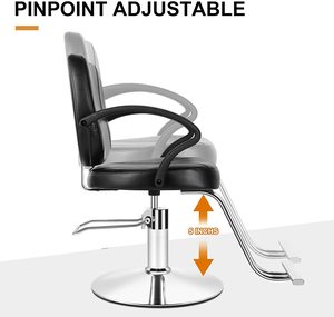Muebles para Salón de Belleza, Silla de Barbero Hidráulica para Corte de Cabello, Silla de Estilismo Moderna - Product Image 3