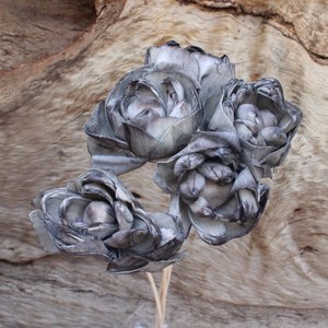 Flor europea al por mayor Flor de seda flor planta Taobao cinco cabeza manuscrita <span class=keywords><strong>Gabriel</strong></span> Rosa grande - Product Image 3