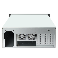 Carcasa de Servidor de Montaje en Rack 4U con 12 Bahías de Disco SATA/SAS Intercambiables en Caliente, Conector Mini SAS SATA
