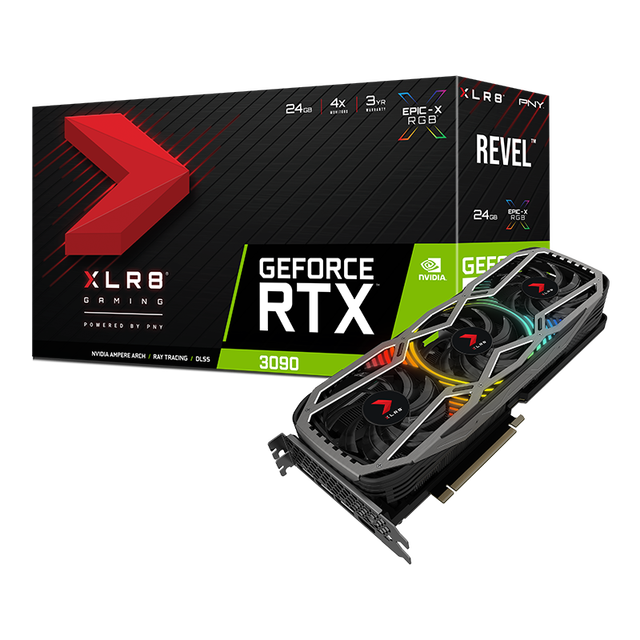 Ultra-Silent RTX 3090 24GB GPU with Advanced Thermal Solution for 3D Rendering