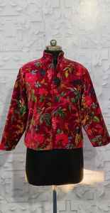 Long Velvet <b>Kimono</b> High Quality Cover Up <b>Jacket</b> Floral Printed <b>Kimono</b> Beach Wear Birthday Gift Wholesale Price - Product Image 3