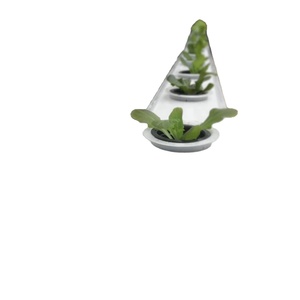 ระบบปลูกรางน้ำไฮโดรโปนิกส์100*50มม. ระบบปลูกรางน้ำพีวีซีแบบ Nft สำหรับสตรอเบอร์รี่ผักกาดหอม - Product Image 4