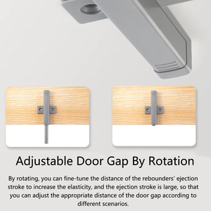Loquet magnétique moderne réglable à fermeture douce pour tiroir, amortisseur tactile silencieux pour armoire de salle de bain - Product Image 6