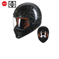 Casque de moto rétro intégral certifié 3C, marque GSB, en plastique PP, vente en gros