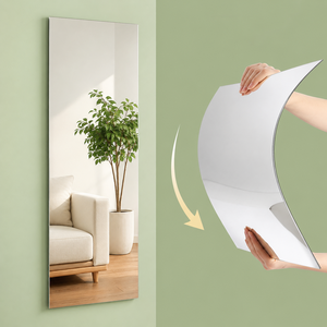 Produttore di Specchi Acrilici Personalizzati OEM, Fogli PMMA Autoadesivi, Adesivi <span class=keywords><strong>Murali</strong></span> Morbidi per Decorazione - Product Image 1