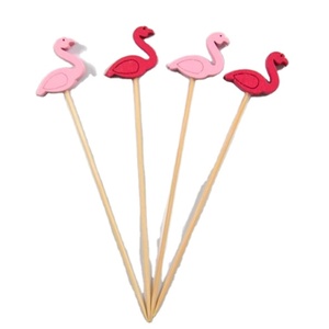 Palillos de Bambú Desechables de 20 cm al por Mayor, Tenedores Biodegradables de Bambú, Palillos para Frutas Seguros para Alimentos, para Fiestas y Restaurantes - Product Image 2