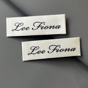 Tiên Tiến Dệt Đánh Dấu Của Nhà Máy Cao Cấp Tùy Chỉnh Quần Áo Thương HIỆU Tự Dính Máy Bay Móc Laser Cắt Hàng May Mặc Nhãn Cho - Product Image 5