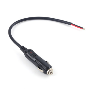 สายต่อพ่วงปลั๊กจุดบุหรี่ในรถยนต์ 12V24V อเนกประสงค์ กำลังไฟสูง สายต่อพ่วงไฟฟ้า สายเชื่อมต่อแบบตัวผู้ - Product Image 5