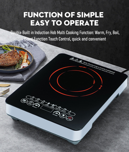 Piano Cottura a Induzione Singolo ad Alta Efficienza Energetica con Funzione Hotpot, Controllo Touch a Sensore, <span class=keywords><strong>Basso</strong></span> <span class=keywords><strong>Consumo</strong></span> <span class=keywords><strong>Energetico</strong></span>, Fornello Elettrico da Appoggio - Product Image 6