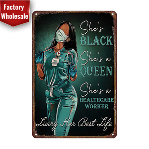 Carteles <span class=keywords><strong>de</strong></span> chapa <span class=keywords><strong>de</strong></span> metal: vaquero, Lobo, billar, samurái, triatlón, kayak, cámara, enfermera, carteles <span class=keywords><strong>de</strong></span> motivación vintage Cartel <span class=keywords><strong>de</strong></span> chapa - Product Image 1