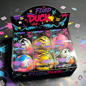 Nuevo patrón de flujo, pato creativo, patito amarillo con personalidad, estilo grafiti callejero, juguete antiestrés para adultos, venta al por mayor - Product Image 4