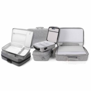 Étui de transport étanche personnalisé en EVA pour projecteur avec sangle d'épaule réglable et séparateurs de compartiments - Product Image 1
