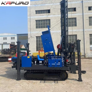 Máy khoan giếng nước chạy dầu KP-500 mới, công suất 500m, có hộp số động cơ và bạc đạn - giàn khoan khai thác di động - Product Image 1